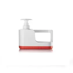 Organizzatore tidy&clean+push&soap rosso - Guzzini