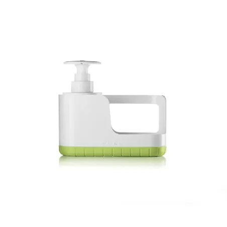 Organizzatore tidy&clean+push&soap verde mela - Guzzini