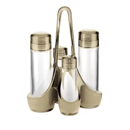 Menage bicolore grace sabbia - Guzzini