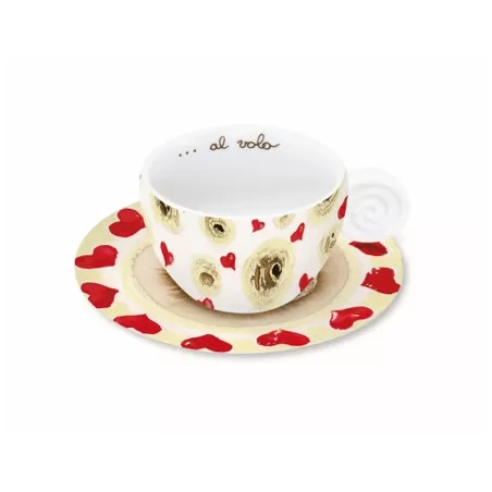 Tazza cappuccino hearts - Thun