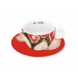 Tazza cappuccino hearts - Thun