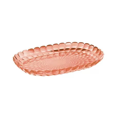 Vassoio a servire piccolo tiffany rosa corallo - Guzzini