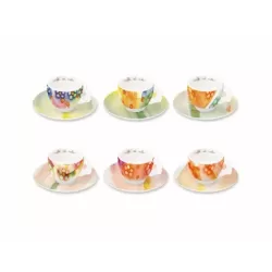 Confezione 6 tazzine espresso daisy - Thun