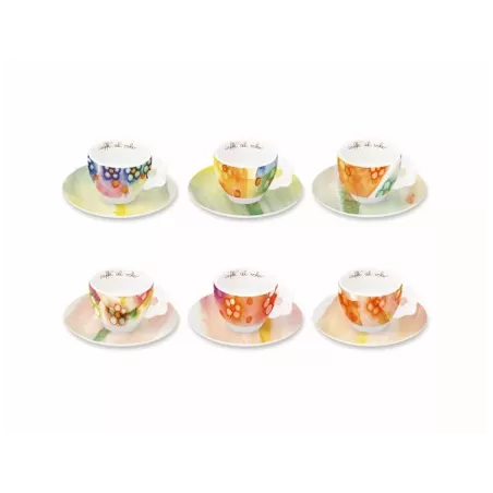 Confezione 6 tazzine espresso daisy - Thun