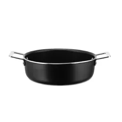 Pots&Pans, Casseruola bassa a due manici Ø 24 - Alessi