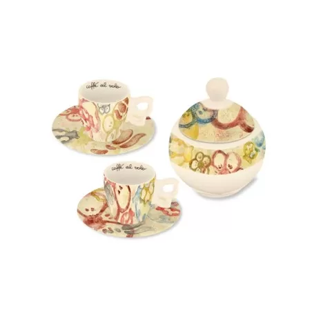 Set zuccheriera+2 tazzine romance - Thun
