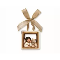 Angelo alla finestra con gatto  - Thun