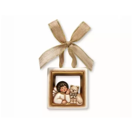 Angelo alla finestra con gatto  - Thun