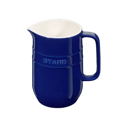 Brocca in ceramica blu Cm. 10 - Staub