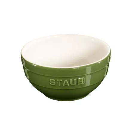 Ciotola in ceramica in ceramica verde basilico Cm. 12 - Staub