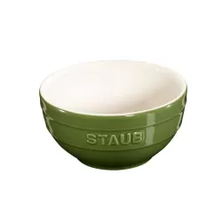 Ciotola in ceramica verde basilico Cm. 14 - Staub