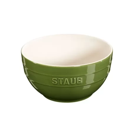 Ciotola in ceramica verde basilico Cm. 17 - Staub