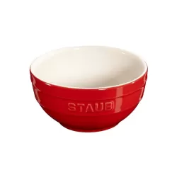 Ciotola in ceramica rosso ciliegia Cm. 12 - Staub