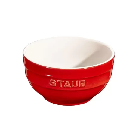 Ciotola in ceramica rosso ciliegia Cm. 14 - Staub