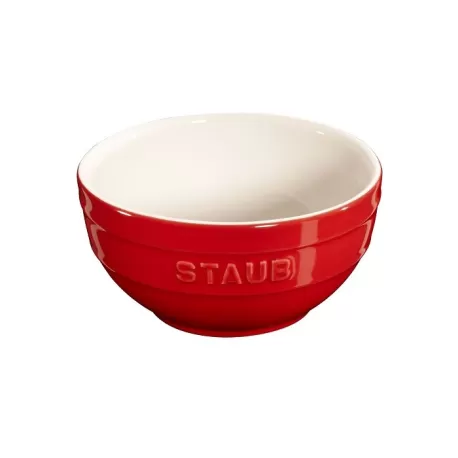 Ciotola in ceramica rosso ciliegia Cm. 17 - Staub