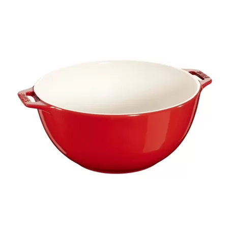 Ciotola in ceramica rosso ciliegia Cm. 25 - Staub