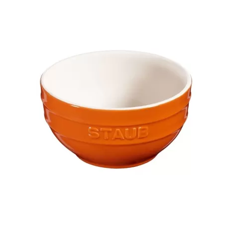 Ciotola in ceramica arancio Cm. 14 - Staub