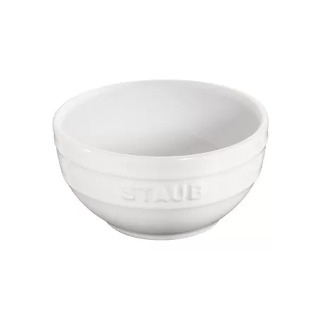 Ciotola in ceramica bianco Cm. 12 - Staub