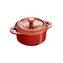 Mini cocotte in ceramica rame anticato Cm. 10 - Staub