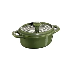 Mini cocotte in ceramica verde basilico Cm. 11 - Staub