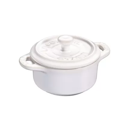 Mini cocotte in ceramica avorio Cm. 10 - Staub