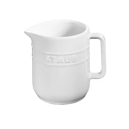 Mini brocca in ceramica bianco - Staub