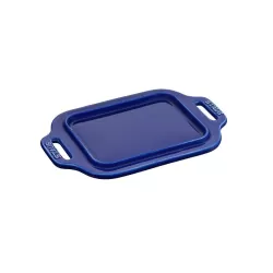 Piatto da burro in ceramica blu - Staub 2