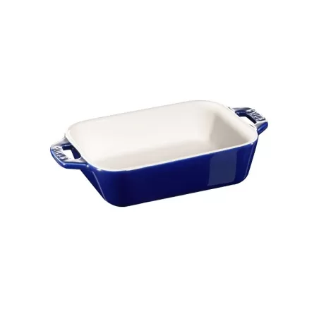 Pirofila in ceramica blu Cm. 14x11 - Staub