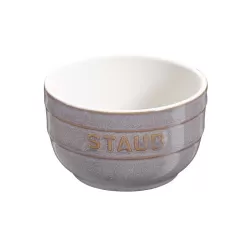 Pirottini in ceramica grigio anticato set 2 pezzi - Staub