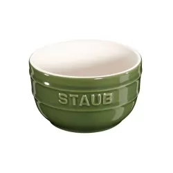 Pirottini in ceramica verde basilico set 2 pezzi - Staub