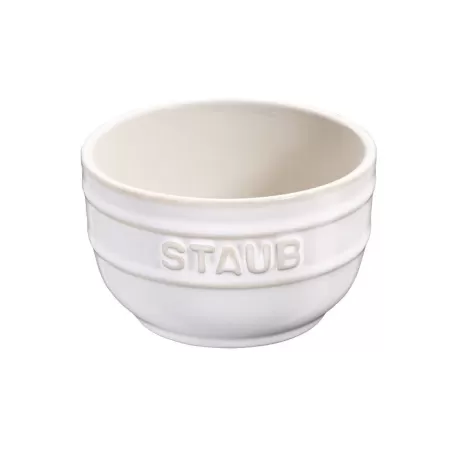 Pirottini in ceramica avorio set 2 pezzi - Staub