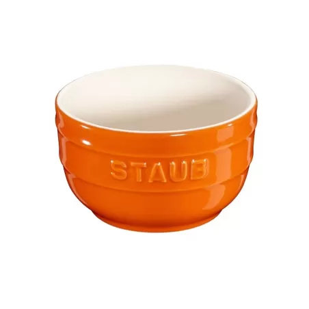 Pirottini in ceramica arancio set 2 pezzi - Staub