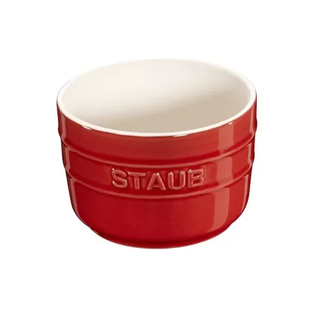 Pirottini in ceramica rosso ciliegia set 2 pezzi - Staub