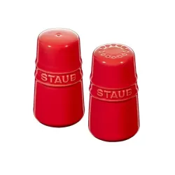 Porta sale e pepe in ceramica rosso ciliegia - Staub