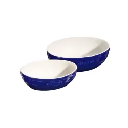 Set ciotole in ceramica blu 2 pezzi - Staub