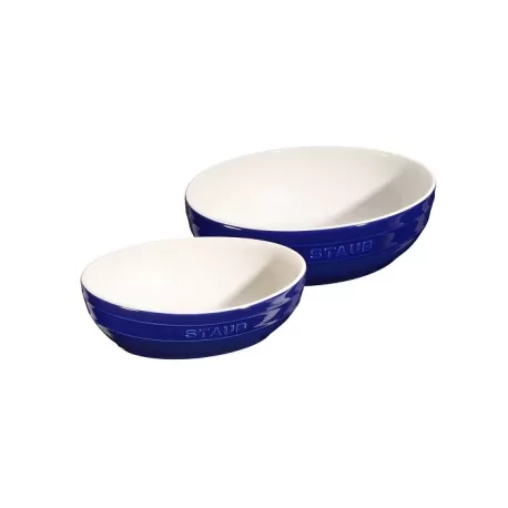 Set ciotole in ceramica blu 2 pezzi - Staub