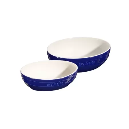 Set ciotole in ceramica blu 2 pezzi - Staub
