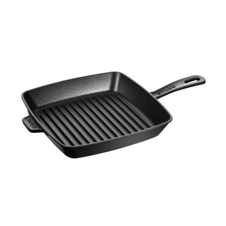 Griglia in ghisa quadrata nero Cm. 26 - Staub