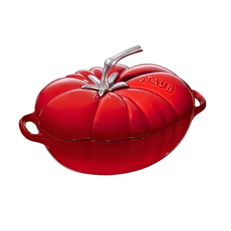 Cocotte pomodoro in ghisa rosso ciliegia Cm. 25 - Staub