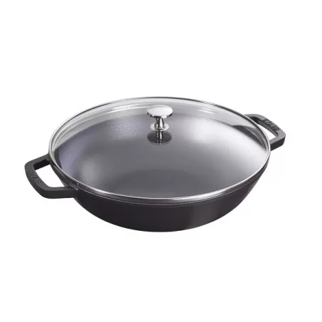 Wok in ghisa nero Cm. 30 - Staub