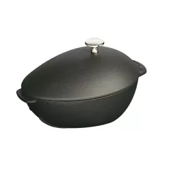 Cocotte cozza in ghisa nero Cm. 25 - Staub