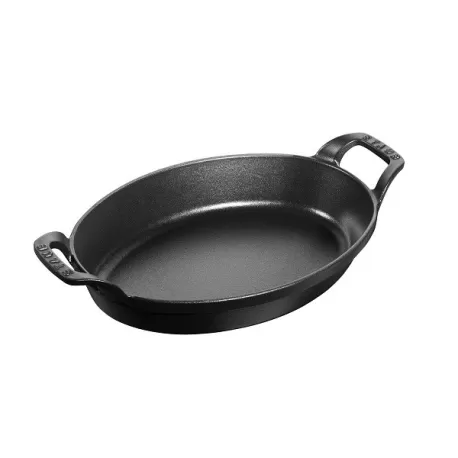 Pirofila in ghisa nero Cm. 24 - Staub