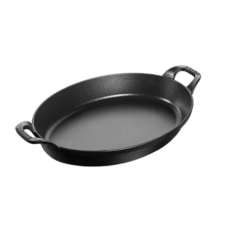 Pirofila in ghisa nero Cm. 32 - Staub