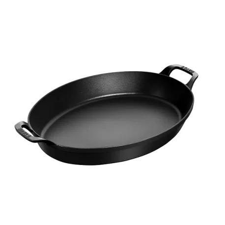 Pirofila in ghisa nero Cm. 37 - Staub