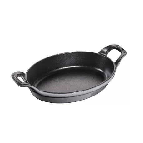 Pirofila in ghisa grigio grafite Cm. 21 - Staub