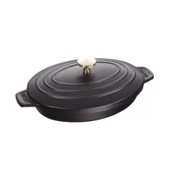 Tegame in ghisa nero Cm. 23x17 - Staub