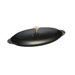 Tegame in ghisa pesce nero Cm. 31 - Staub