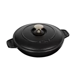 Tegame in ghisa con coperchio nero Cm. 20 - Staub