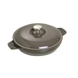 Tegame in ghisa con coperchio grigio grafite Cm. 20 - Staub