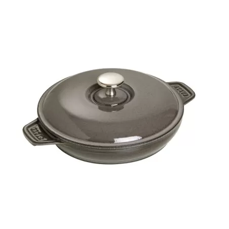 Tegame in ghisa con coperchio grigio grafite Cm. 20 - Staub